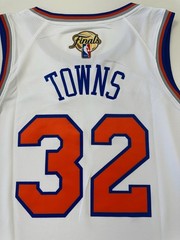 Karl Anthony Towns New York Knicks NBA Finals Association Edition Size XL Jersey