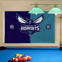 Charlotte Hornets 3×5 Man Cave Flag 3 x 5 Tailgating Banner USA Seller New Ball