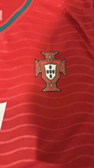 2026 New Adult Portugal Cristiano Ronaldo #7 Black/Red Jersey