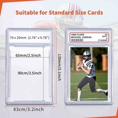 5/25/50/75/100Pack Empty PSA Style Slab Graded Card Holder For Pokemon 35PT TCG