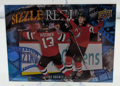 2025-26 Upper Deck Series 1 #SR-2 Luke Hughes Sizzle Reel New Jersey Devils