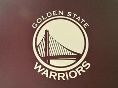 NBA GOLDEN STATE WARRIORS BASKETBALL VINYL STICKER DECAL