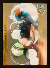 1999-00 Panini Calcio cards 2000 Campioni C4 Ronaldo Inter Milan gold foil card