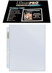 10 Ultra Pro Platinum 1-Pocket 8.5×11 Pages Protectors Binder 8-1/2″x11 Sheet