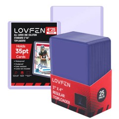 100/200/500CT 3″x4″ Toploaders, 25/50Pack Magnetic Card Holder, Holds 35PT Cards