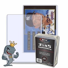 BCW 3.5×5 – Topload Holder 25ct Pack FREE SHIP