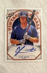 2023 Onyx Vintage Extended – Autographs Colt Keith #OACK Blue Ink (AU, RC)