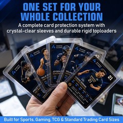 Invested Alliance 3×4 Regular 35PT Toploaders For Standard Cards – Bundle Pack