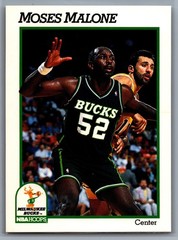 1991-92 NBA Properties Moses Malone [Base] Base Set
