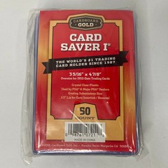 50 Ct Card Saver I CS 1 Cardboard Gold PSA Graded Semi Rigid Holders Brand New