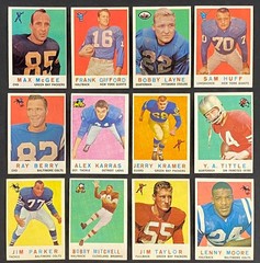 1959 Topps Football You Pick Complete Your Set -PRICE BASED ON CONDITION