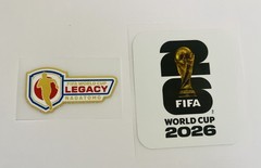 Legacy Argentina Portugal World Cup Player Size Soccer Shirt Jersey Patch Badge
