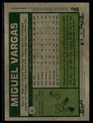 2026 Topps Heritage 61 Miguel Vargas Chicago White Sox Short Print SP