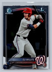 2025 Bowman Draft #BDC-1 Eli Willits Chrome