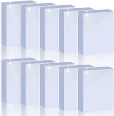 1000 Ct Trading Card Sleeves – Clear Plastic Protectors for Baseball Sports Card