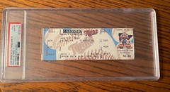 Cal Ripken Jr. 3000th Hit Game Ticket on 04/15/2000 PSA GEM MINT 10 Orioles 6-4