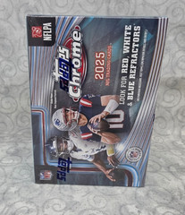 2025 Topps Chrome Football NFL Factory Sealed Blaster Value Box – New / Sealed
