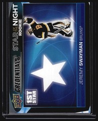 2021-22 UD Credentials #1SR-5 Jeremy Swayman Star of the Night: First Star