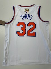 Karl Anthony Towns New York Knicks NBA Finals Association Edition Size XL Jersey