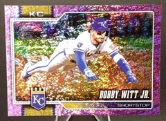 Topps Bobby Witt Jr. Purple Holofoil Kansas City Royals 1991 Insert #T91-3