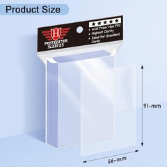 1000 Pcs High-Quality Toploaders for Card Collectors – Perfect Storage Solution