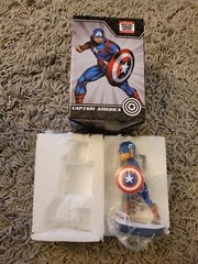 ROCHESTER RED WINGS MARVEL CAPTAIN AMERICA SGA BOBBLEHEAD!