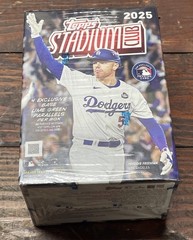 2025 Topps Stadium Club Baseball Blaster Box