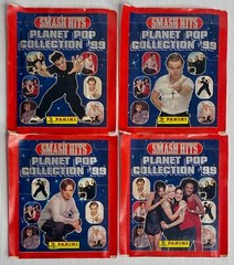 4x SEALED PACK LOT ~ 1999 Panini Smash Hits ~ Will Smith Puff Daddy Usher Rookie