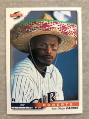 1996 Score BIP ROBERTS Padres «Sombrero Party Hat» Funny Real Trading Card #38