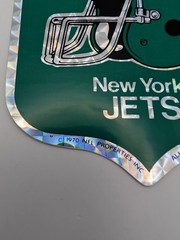 Vintage NFL NY Jets New York 1980’s/90’s Decal Sticker 3.5×4.5 Inches F/Post