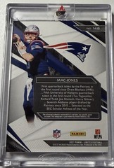 2021 Panini Limited Mac Jones 1/1 NFL Shield Rookie Auto RC