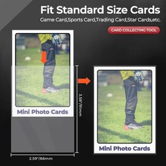 100/500/1000/2000CT PSA Semi Rigid Card Holders & Sleeves For 35pt Trading Cards