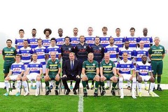 COLLECTION OF 36 QPR FOOTBALL TEAM PHOTOS (buyer selection)