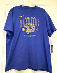 Nike T Shirt Golden State Warriors Short Sleeve Size Mens L NWT