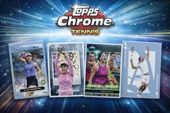 2025 Topps Chrome Tennis – Pick your Insert! Buy 3, 1 FREE!