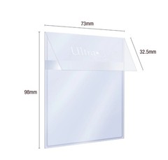 (100-Pack) Ultra-Pro Card Preservers Resealable Combo Card Holder Semi Rigid