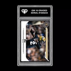 SHEDEUR SANDERS 2023 BOWMAN U NOW GRADED 10 ROOKIE CARD COLORADO BUFFALOES RC