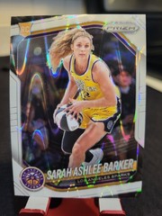 2025 Panini Prizm WNBA – Sarah Ashlee Barker #31 – White Seismic Prizm – RC
