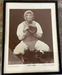Rudy York, 9 X 12” Photo Premium From Baseball Magazine, ?Late 30s In Detroit
