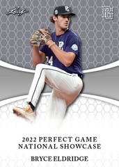 Bryce Eldridge 10 ct lot 2022 Leaf Perfect Game Nike All American Rookies