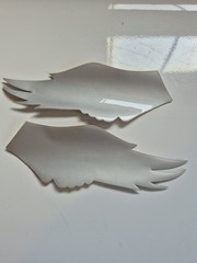 1958 Eagles full size football helmet decals set