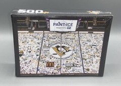 New Pittsburgh Penguins PPG Glidden Paint the Ice 500 pcs Puzzle Sealed SGA
