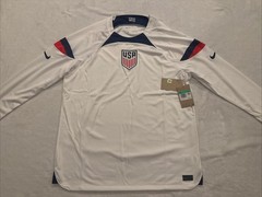 2022 Nike Men’s United States Home Long Sleeve Soccer Jersey XL US USMNT