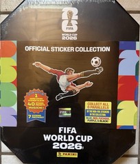 Panini FIFA WorldCup 2026 Official Sticker Album Hardcover/40 Packs 280 Stickers