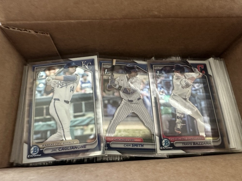 2024 Bowman Draft Chrome complete set BDC1-BDC200 All Cards Sleeved