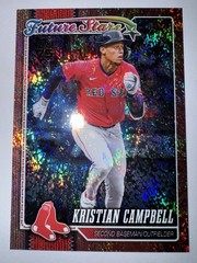 2025 Topps Series 1 Kristian Campbell 1/1 Rose Gold Holofoil Future Stars RARE