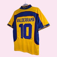 COLOMBIA JERSEY RETRO 2001 HOME – CAMPEON COPA AMERICA – VALDERRAMA # 10 – 2XL