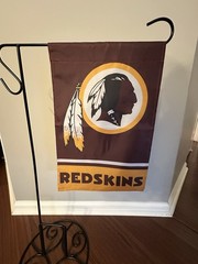 Washington Redskins Garden Flag Double Sided Redskins Premium Yard Flag 12×18