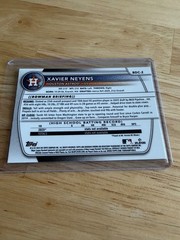 2025 Bowman – Chrome Prospects Xavier Neyens #BDC-2