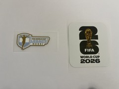 Legacy Argentina Portugal World Cup Player Size Soccer Shirt Jersey Patch Badge